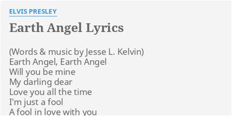 earthiangel|earth angel song.